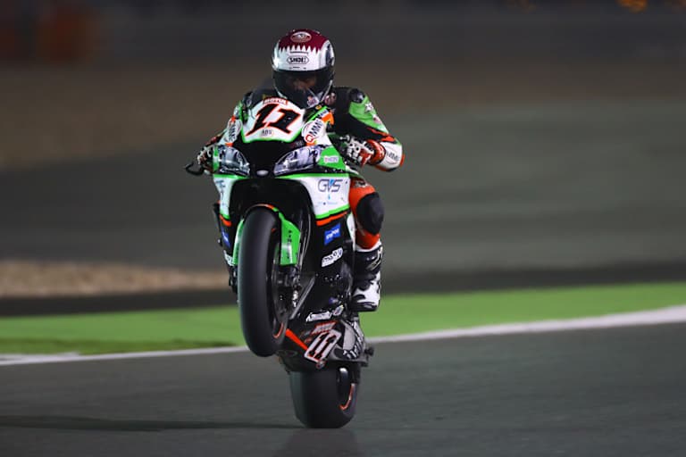 Saeed Al Sulaiti bei seinem Heimrennen in Doha/Katar