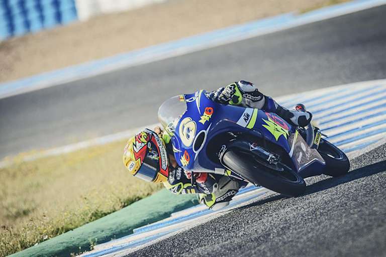 Maria Herrera holte in Jerez die verlorene Testzeit aus der Vorsaison auf