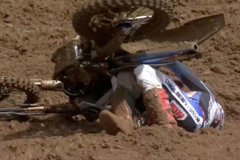 Kay de Wolf stürzte