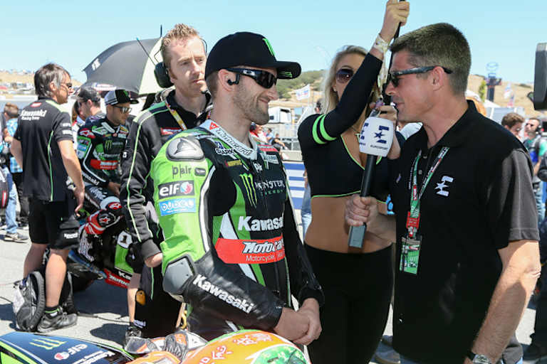 Kawasaki-Werksfahrer Tom Sykes