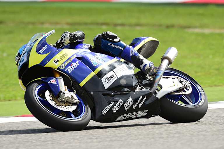 Marcel Schrötter auf der Tech3-Maschine