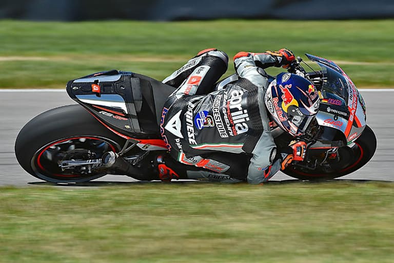 Bradl auf dem Indianapolis Motor Speedway