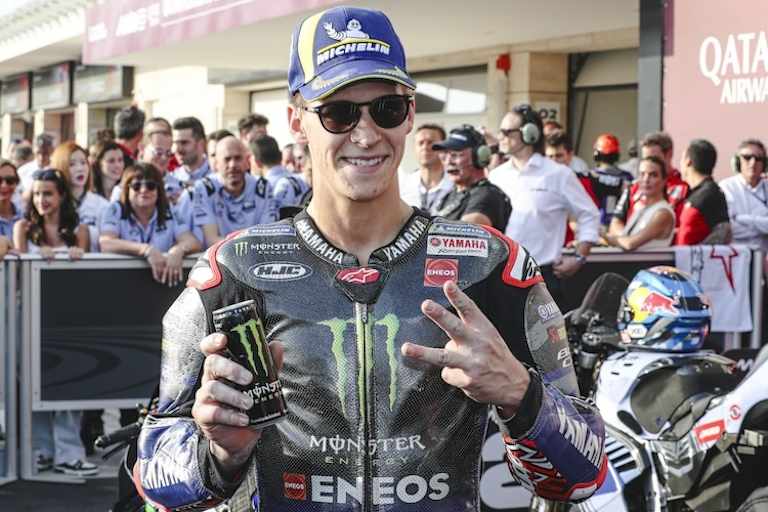 Fabio Quartararo ist glücklich über Startplatz 3