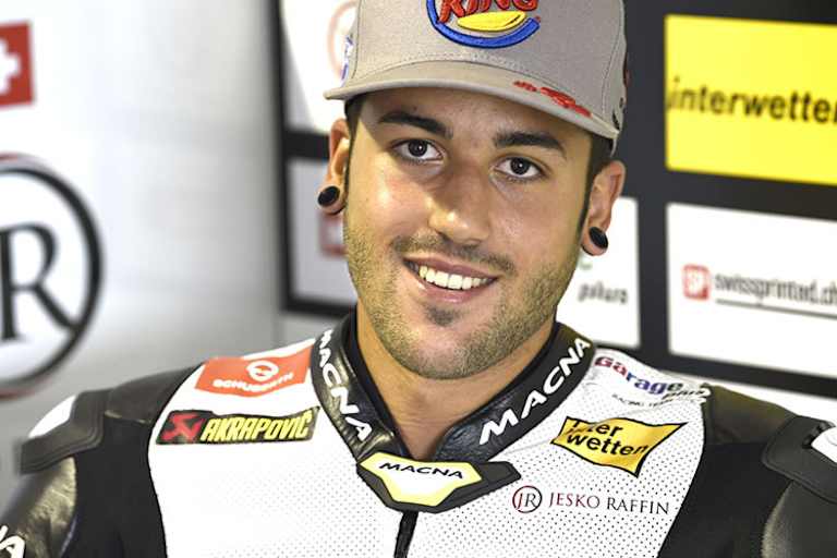 Kalex-Testfahrer Jesko Raffin