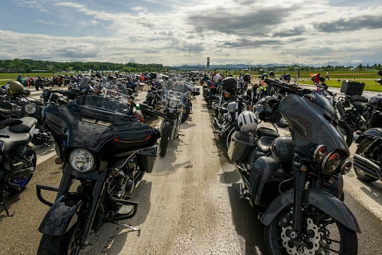 Da haben sich doch etliche vom schlechten Wetter nicht abschrecken lassen