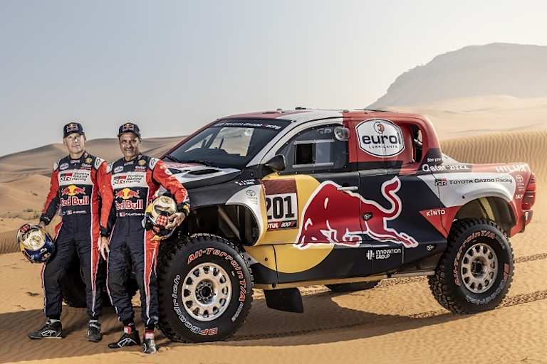 Nasser Al-Attyiah und Mathieu Baumel