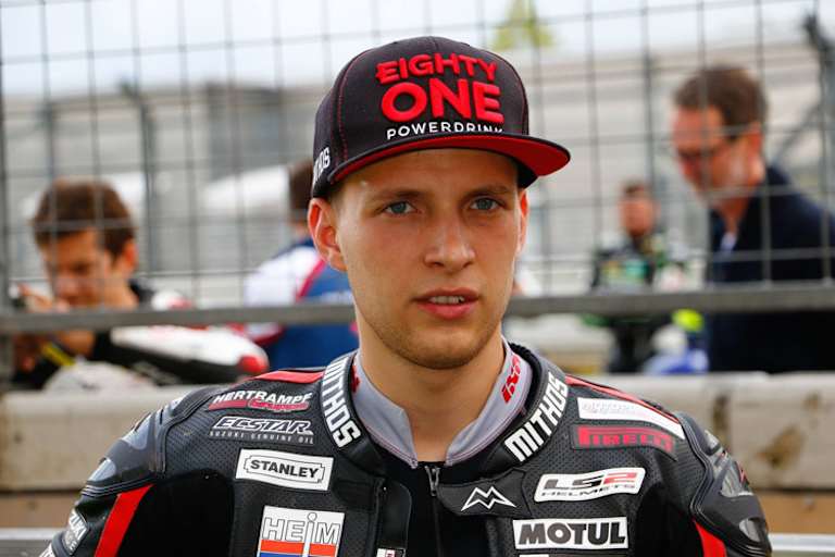 Im Trockenen wurde Dominic Schmitter Sechster