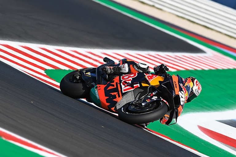 Viel gearbeitet: Dan Pedrosa