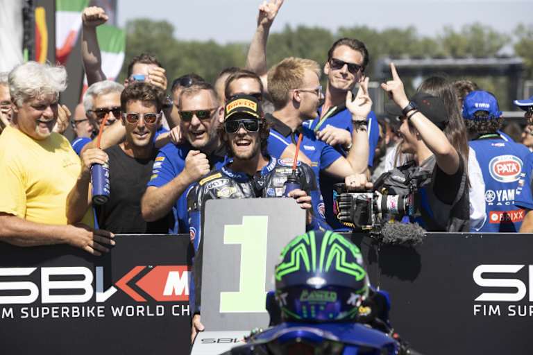 Stefano Manzi feierte in Imola seinen dritten Saisonsieg