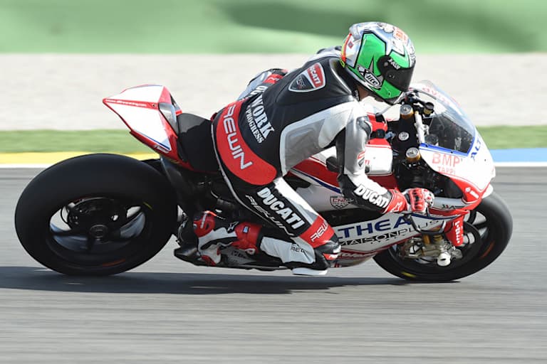 Matteo Baiocco freut sich auf das 2015er-Bike