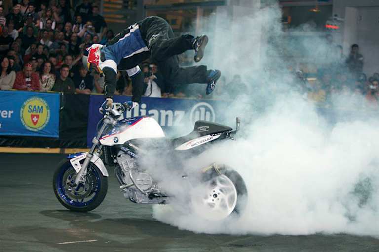 Chris Pfeiffer machte Stuntriding populär