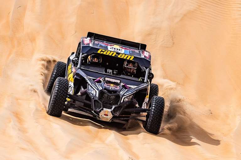 Seth Quintero und sein deutscher Beifahre Dennis Zenz