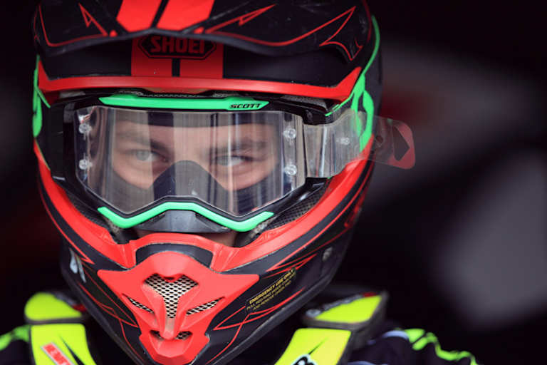 Henry Jacobi: Konzentration vor dem Start 