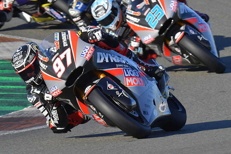 Xavi Vierge auf seiner Kalex in Valencia