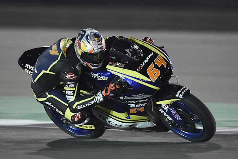 Moto2-Rookie Bendsneyder auf der Mistral 610