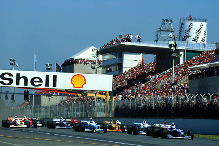 Start zum Grossen Preis von Argentinien 1996