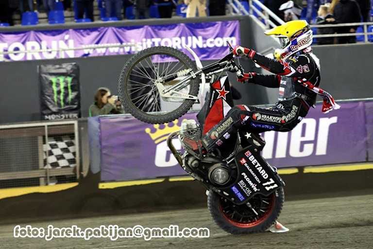 Maciej Janowski fuhr stark