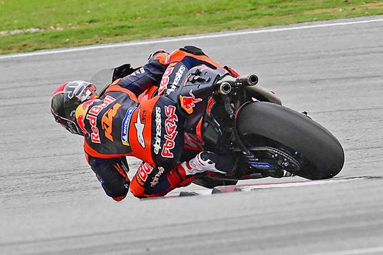 Jonas «FOLGAS» Folger beim MotoGP-Test in Sepang im Februar