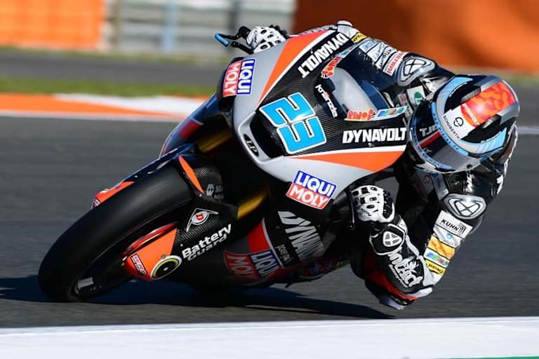 Marcel Schrötter in Valencia