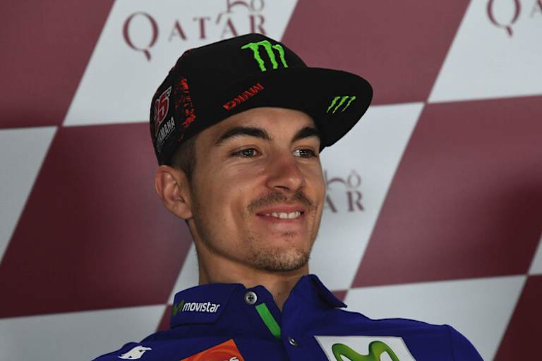 Grund zur Freude: Maverick Viñales