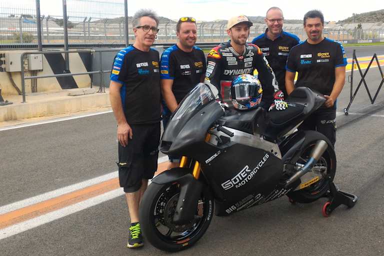 Jonas Folger mit der neuen Suter MMX2