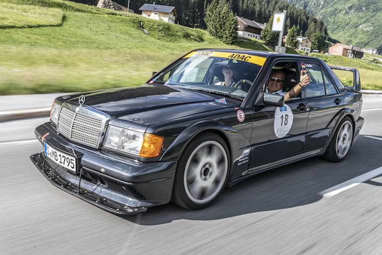Mercedes-Benz 190 E 2.5-16 Evolution II aus der Sammlung von Mercedes-Benz Classic, gefahren von Klaus Ludwig 