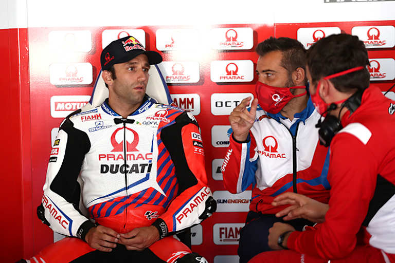 WM-Leader Johann Zarco (li.)