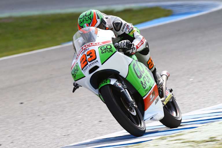 Niccolò Antonelli auf der Werks-KTM