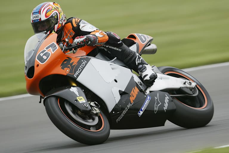 Shane Byrne 2005 auf der Roberts-KTM