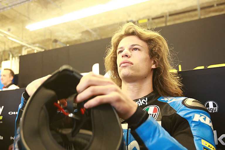 Rookie Nicolò Bulega feierte in Jerez seinen ersten GP-Podestplatz