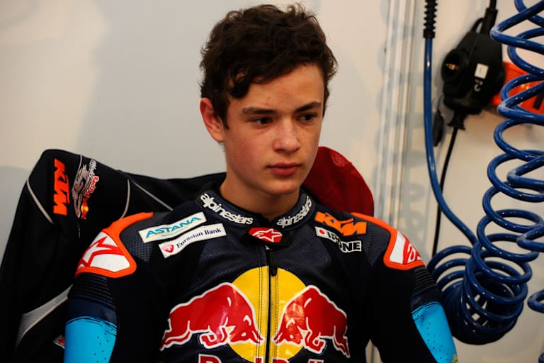 2015 muss sich der Russe im Red Bull Rookies Cup deutlich steigern