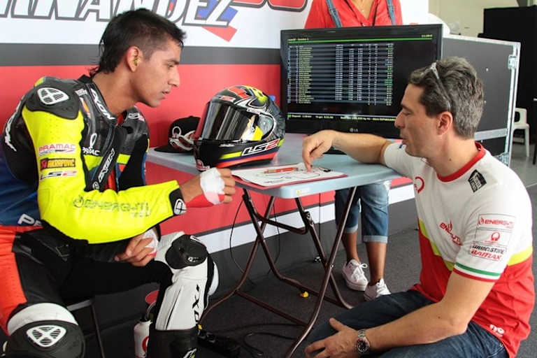 Yonny Hernandez mit Francesco Guidotti