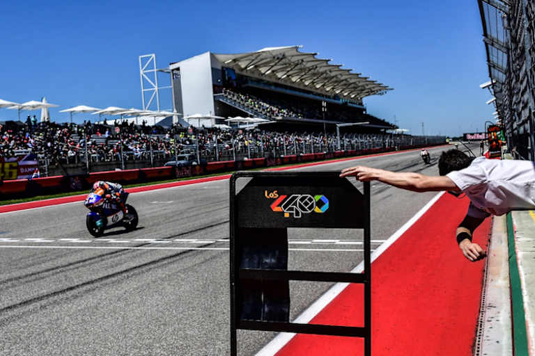 Mattia Pasini fehlten im Ziel nur 4,4 Sekunden