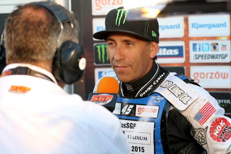 Der dreifache Weltmeister Greg Hancock