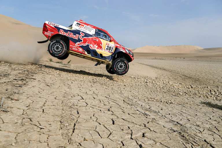 Nasser Al-Attiyah aus Qatar: Start in die Dakar 2019 geglückt