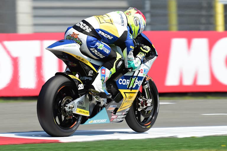 Aegerter auf seiner Kalex in Assen