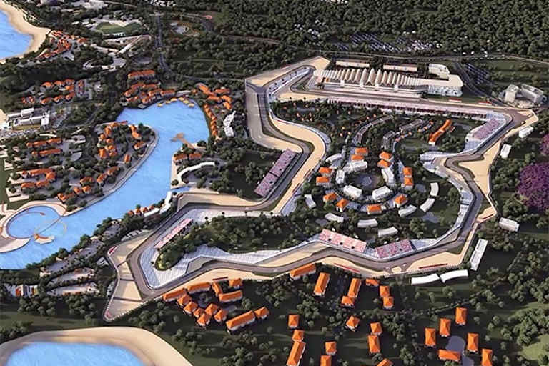 So soll die GP-Strecke auf Lombok einmal aussehen