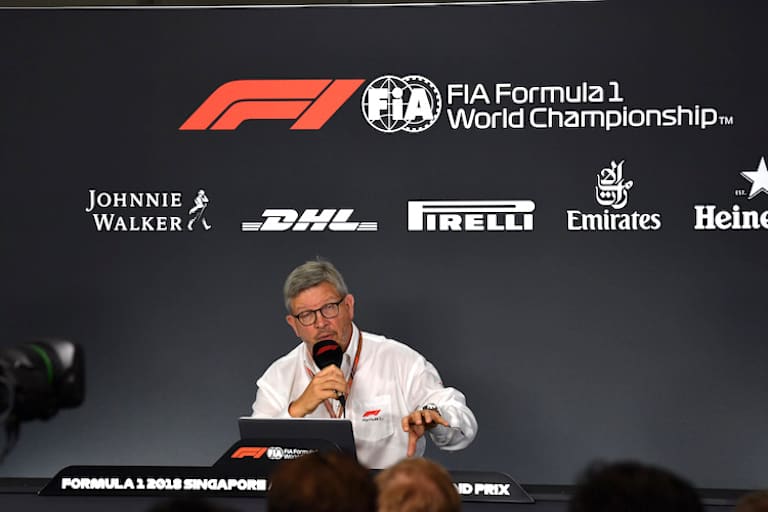 Ross Brawn in Singapur 2018