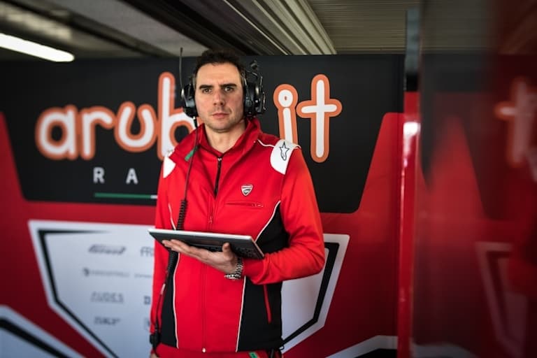 Ducati-Technikkoordinator Marco Zambenedetti