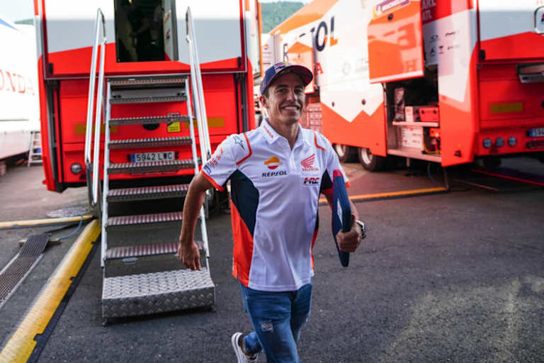 Marc Márquez am Donnerstag in Spielberg