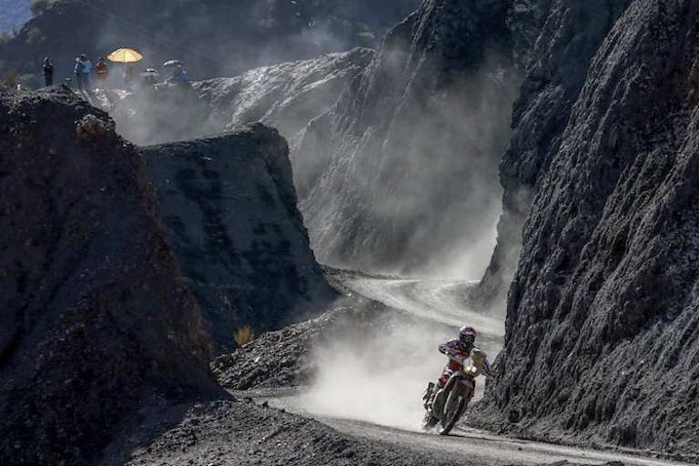 Auch in den Bergen leistete sich Paulo Goncalves keinen Patzer