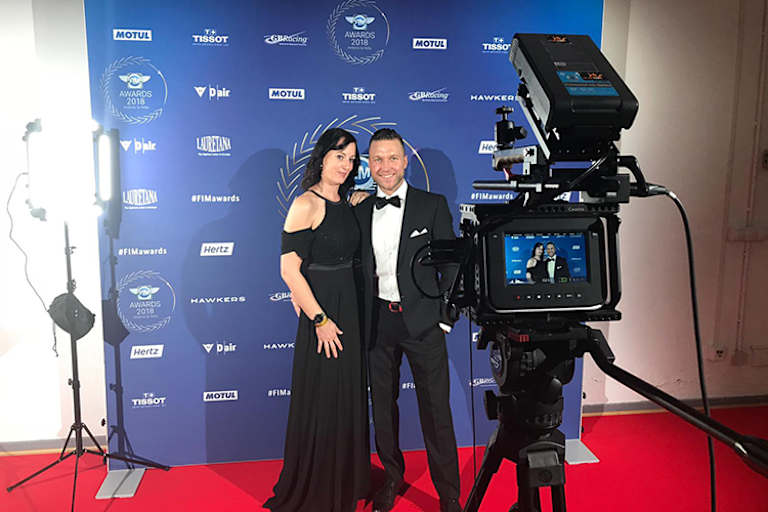 Martin Smolinski mit Freundin