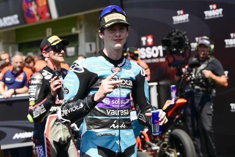 Maximo Quiles war nicht ganz glücklich mit Platz 2