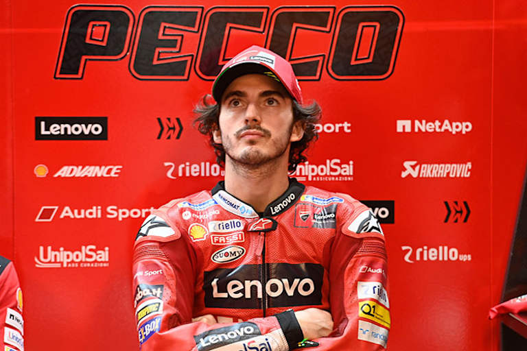 Pecco Bagnaia ist schon WM-Zweiter