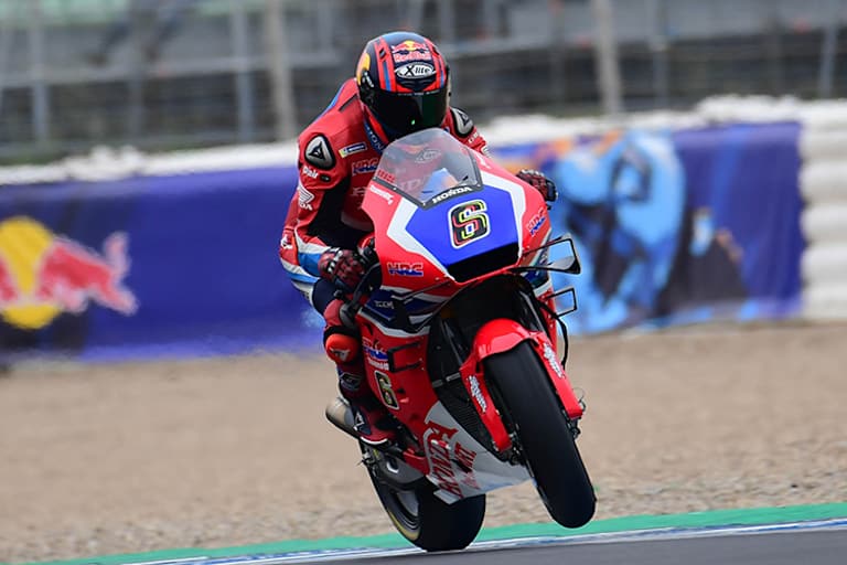 Stefan Bradl in Jerez auf der MotoGP-Honda