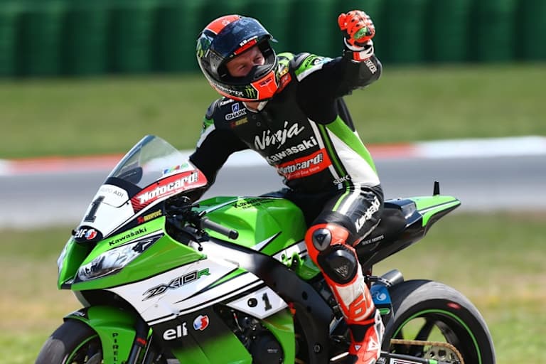 Kawasaki-Pilot Tom Sykes: Erneut auf dem Weg zum WM-Titel