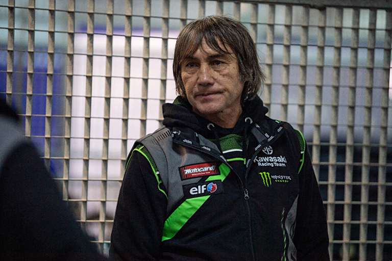 Leon Haslams Vater Ron