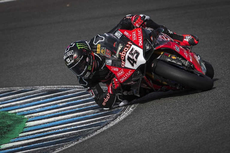 Redding fuhr beeindruckende Schräglagen