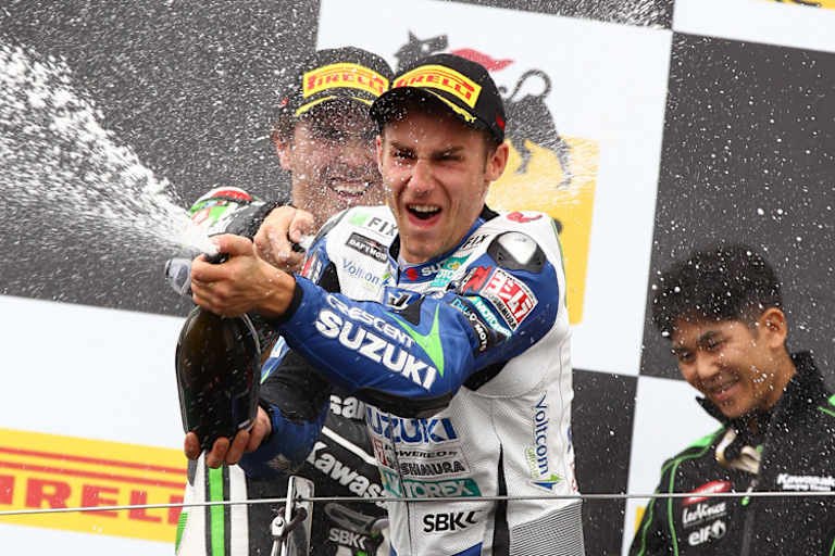 Silverstone 2013: Erstes Superbike-Podium für Jules Cluzel