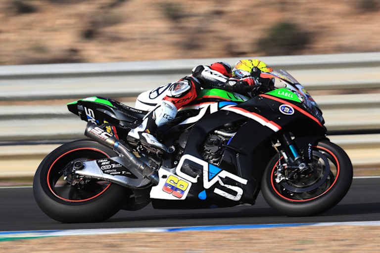 Yonny Hernandez auf der Pedercini-Kawasaki